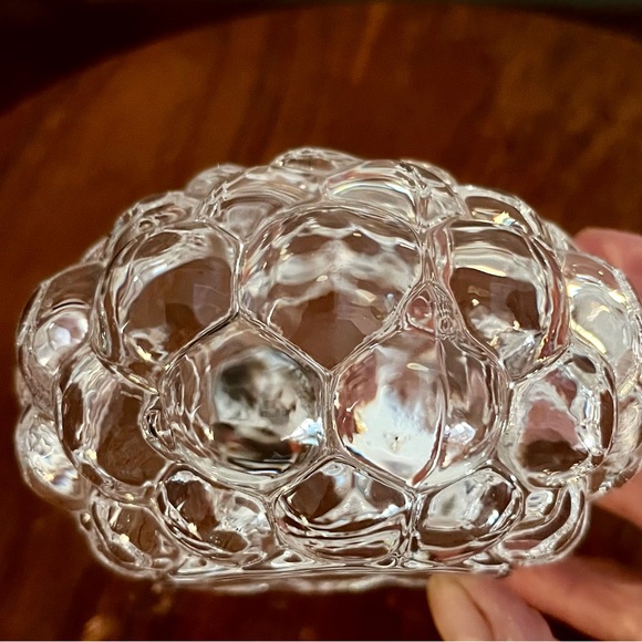 NWOT Orrefors Raspberry Votive Candle Holder - Picture 5 of 7